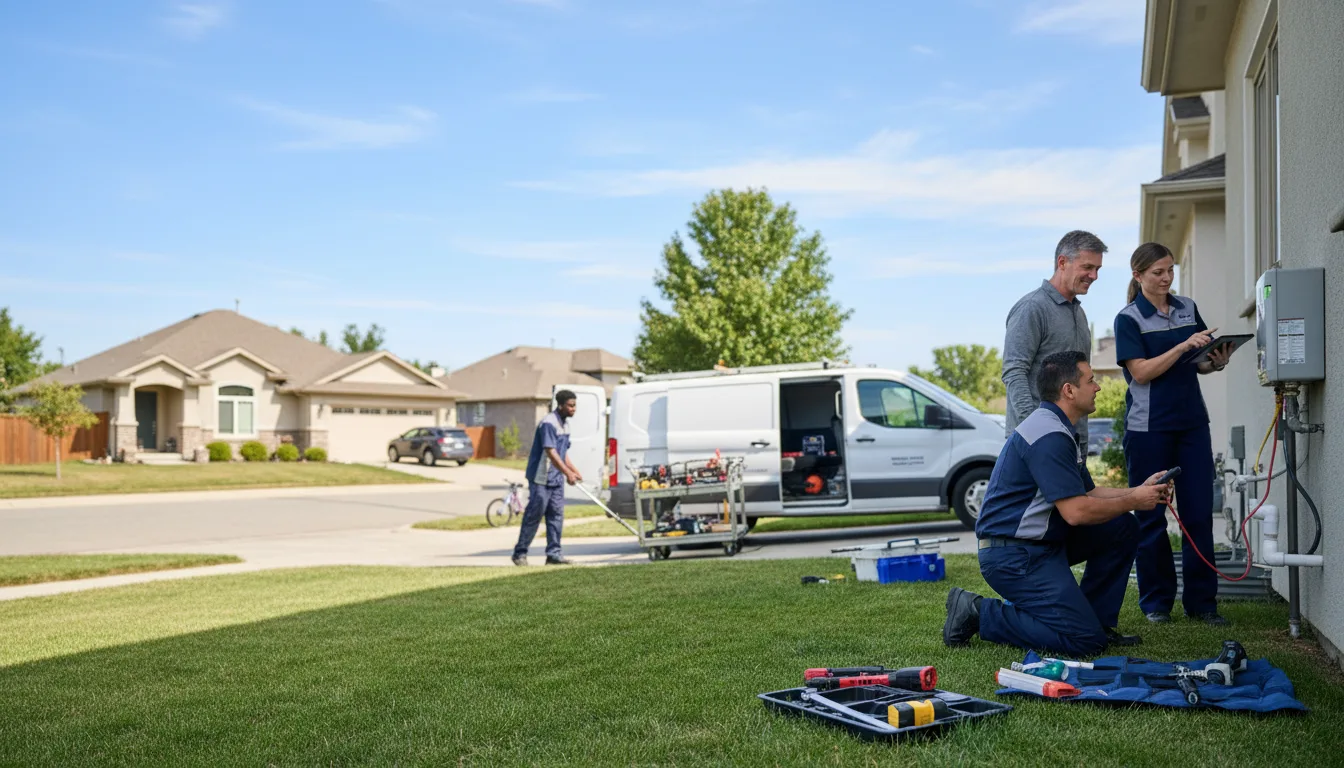 Tankless water heater service in Lancaster, PA